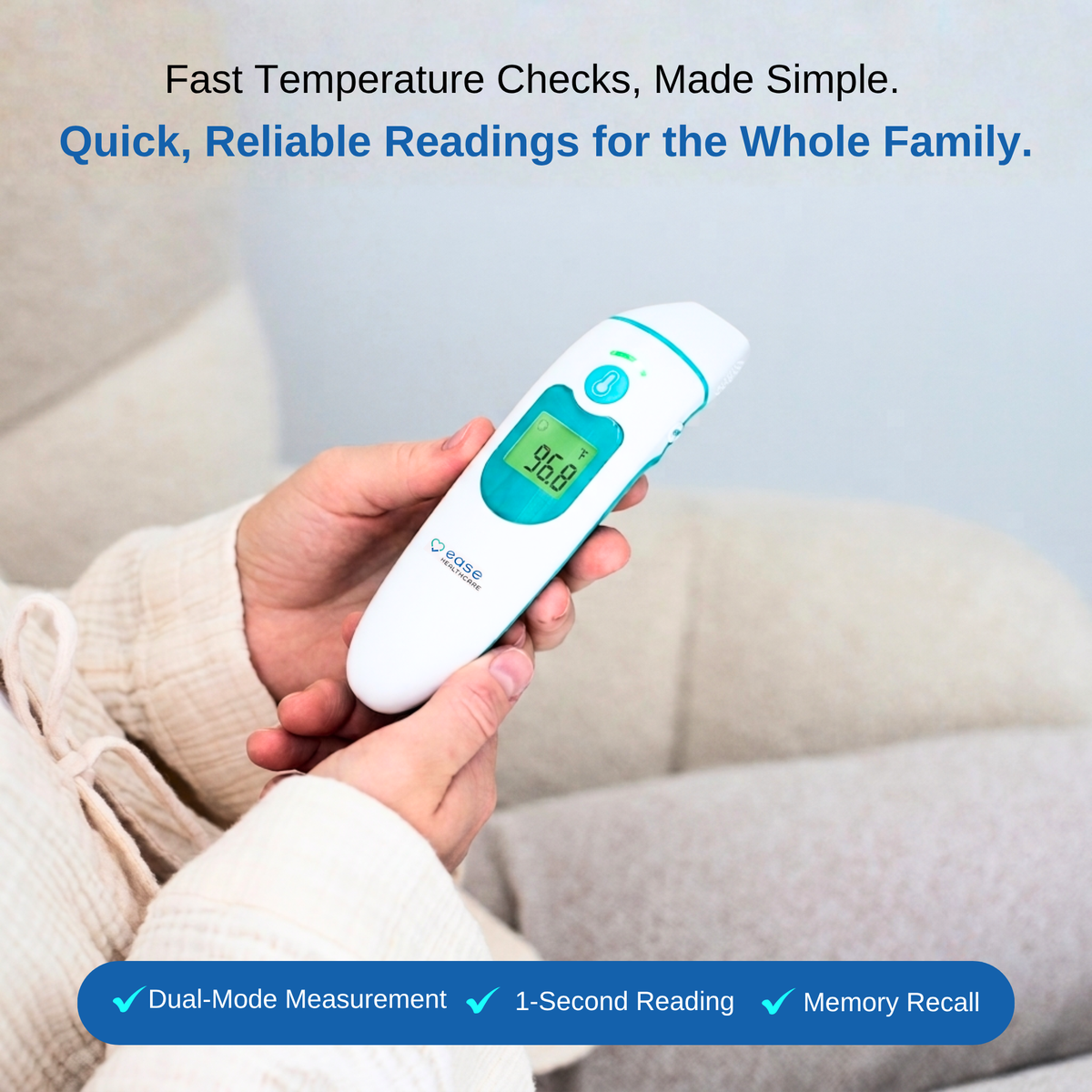 Infrared Thermometer 2-in1 (FC-IR1030)