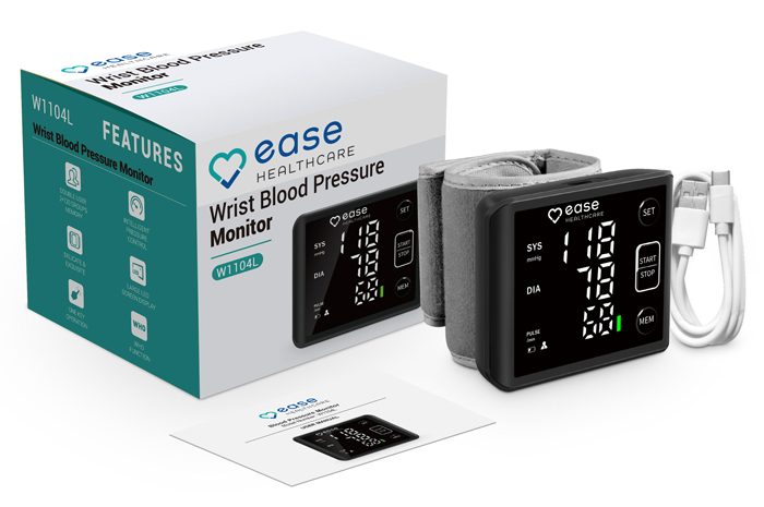 Wrist Blood Pressure Monitor (W1104L)